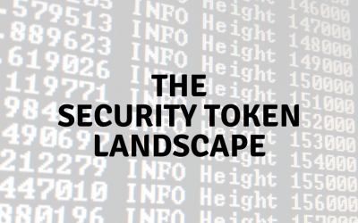 The Security Token Landscape