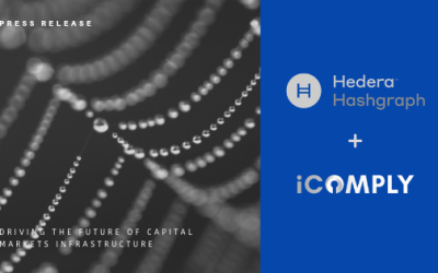 iComply to Power Global Compliance for Digital Assets on Hedera Hashgraph Public Distributed Ledger