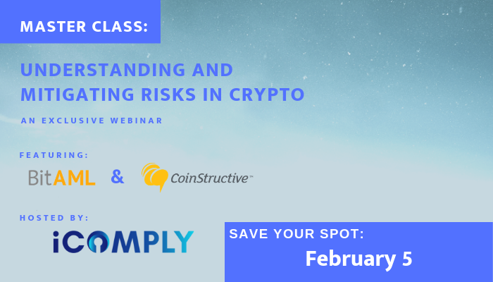 iComply MasterClass: Understanding and Mitigating Risks in Crypto
