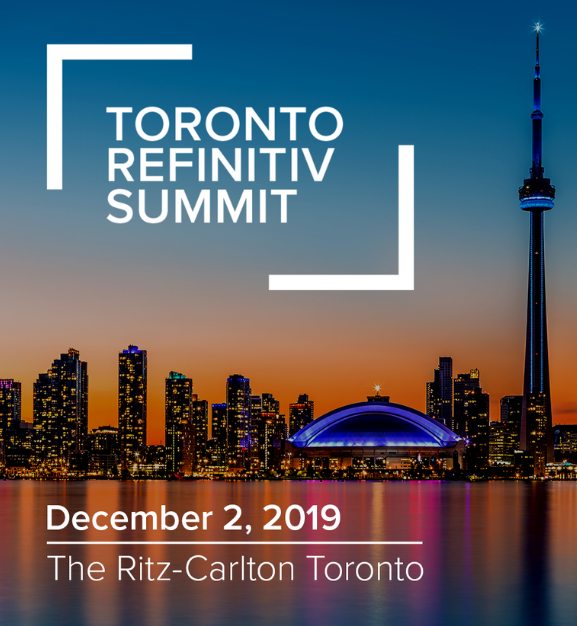 2019 Toronto Refinitiv Summit 2019 Toronto Refinitiv Summit